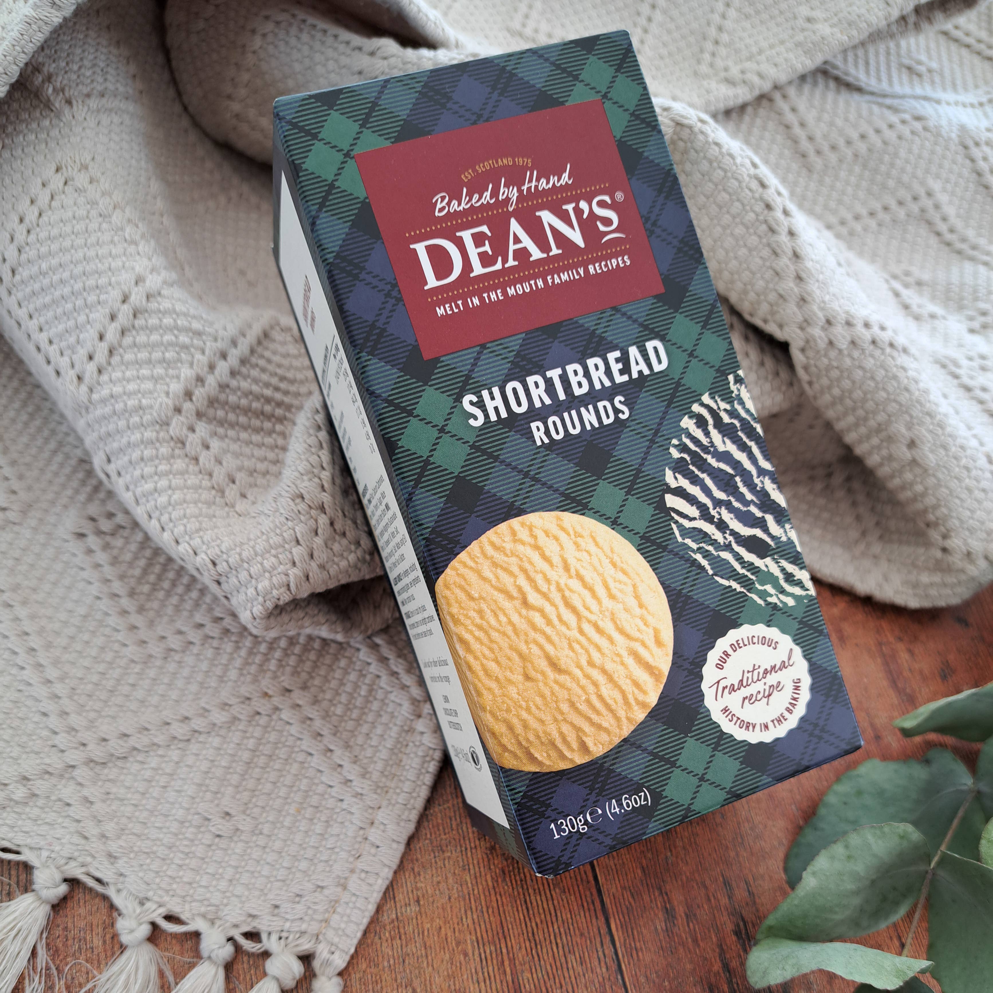 Dean's of Huntly Ltd - Wholesale Cookie - Traditional Shortbread Rounds made in Scotland0