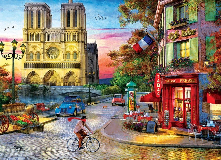 Eurographics Puzzles USA - Wholesale Puzzle - Adult - Notre Dame Sunset1