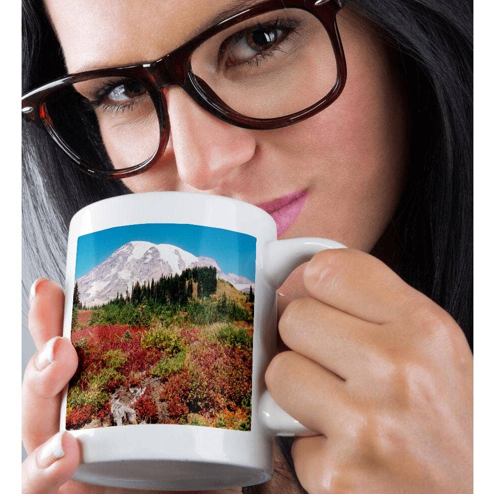 3dRose - Wholesale Coffee Mug - 3dRose, Mount Rainier in Autumn - Mount Rainier National Park, Mug9