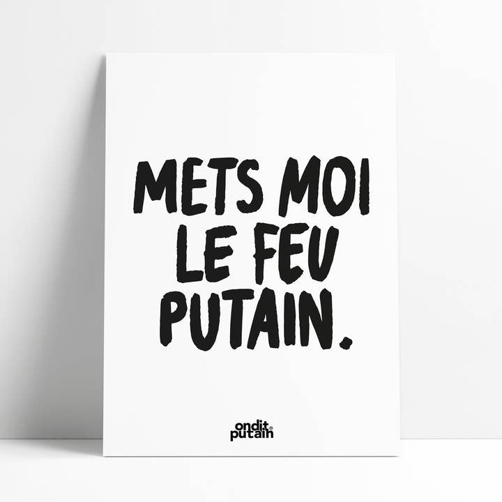 A4 - Zet verdomme voor me in brand. voor wholesale door Onditputain