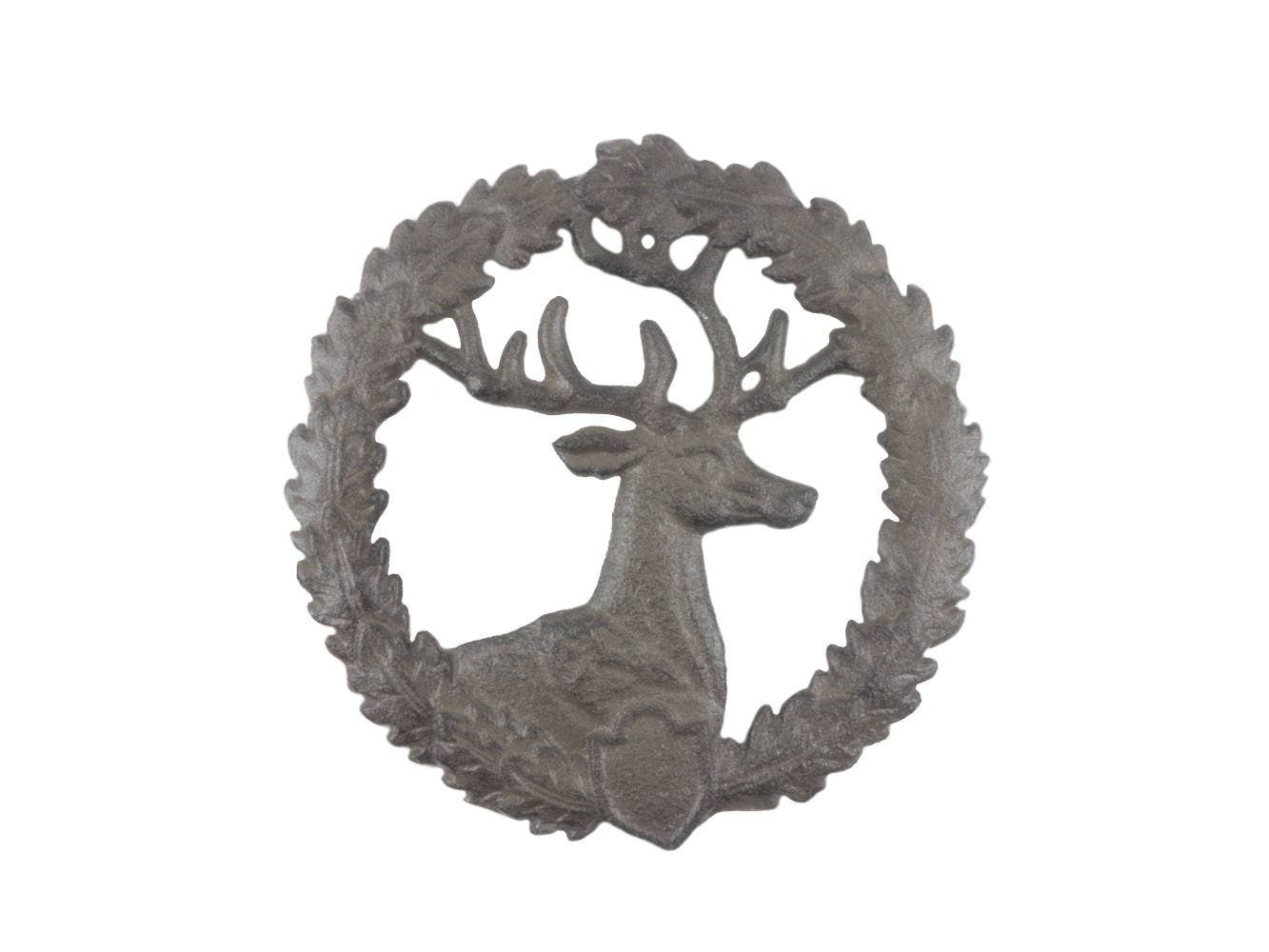Juego De Salvamanteles De Metal Decorativo De Hierro Fundido 