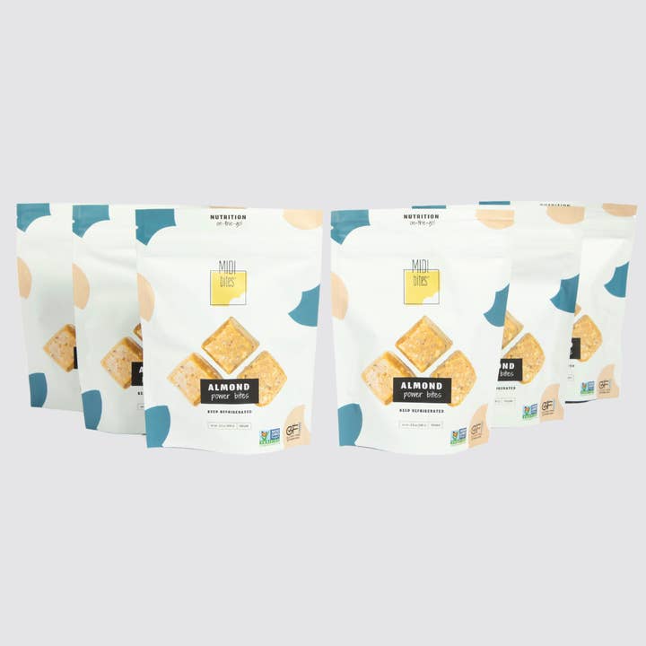 Almond Protein Bites for wholesale by Midi Bites