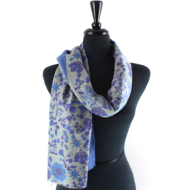 Pretty Persuasions - Wholesale Scarf - Women's - S25256 Fall Print Scarf7