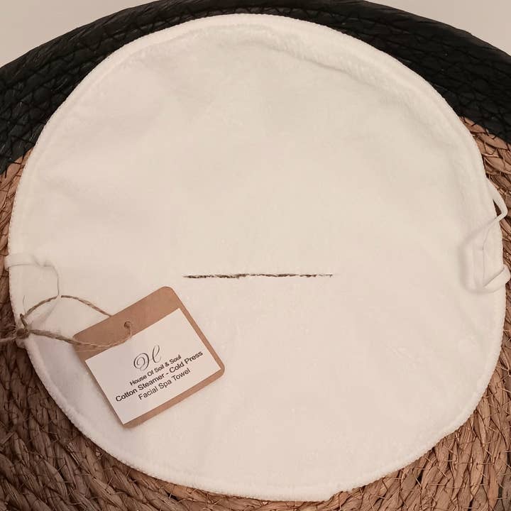 House Of Soil & Soul - Wholesale Skincare Face Mask - Reusable Cotton Steamer - Cold Press Facial Towel