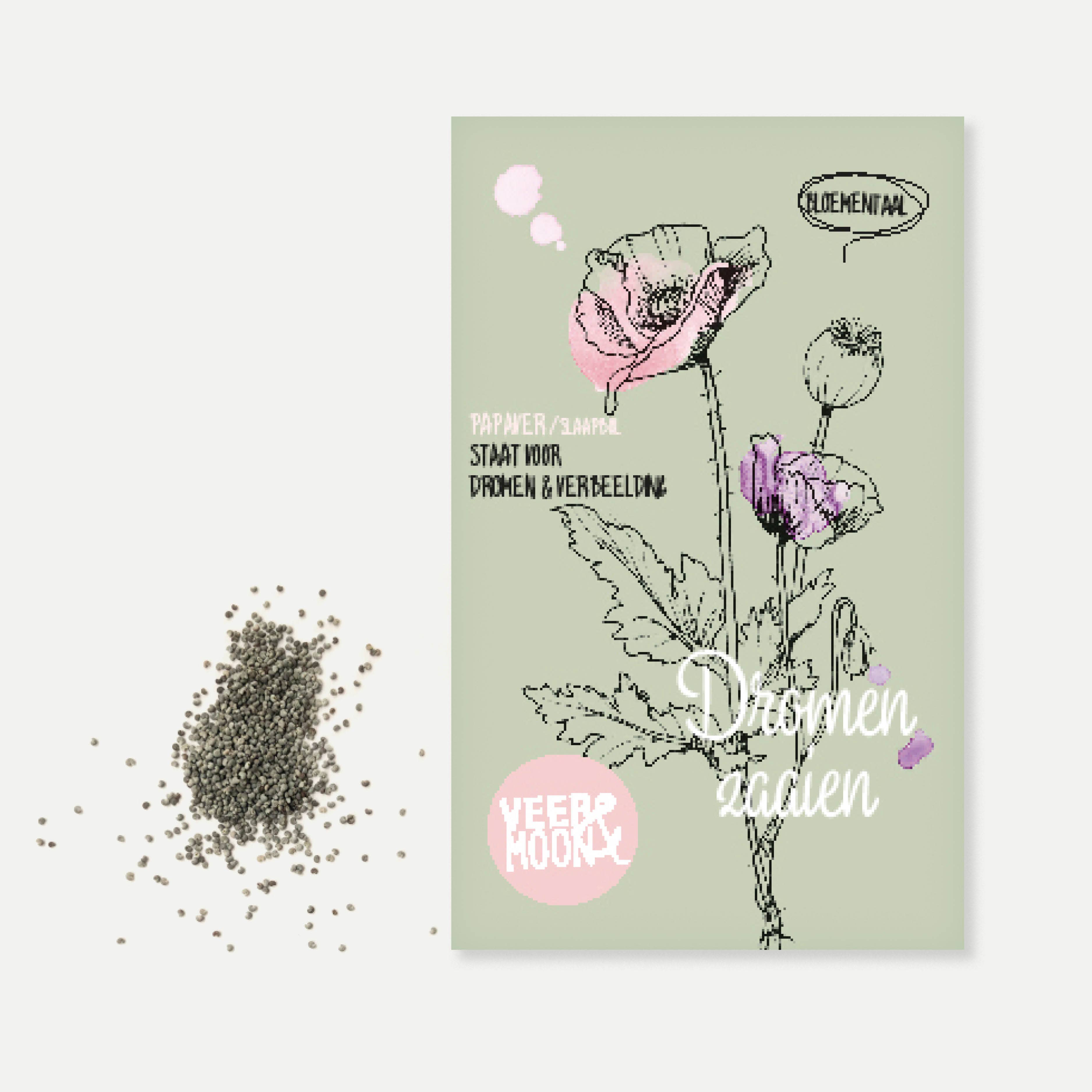 Veer&Moon - Wholesale Zaadjes voor platten - Bloemenzaden 'Dromen zaaien'1