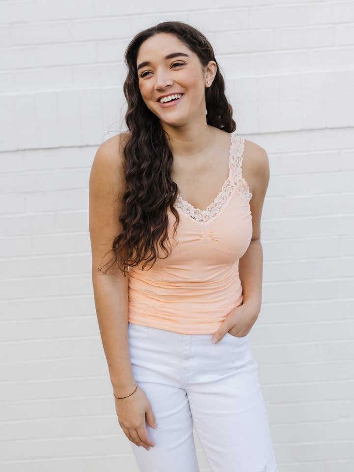 ELIETIAN - Wholesale Camisole - Women's - Lace Cami72