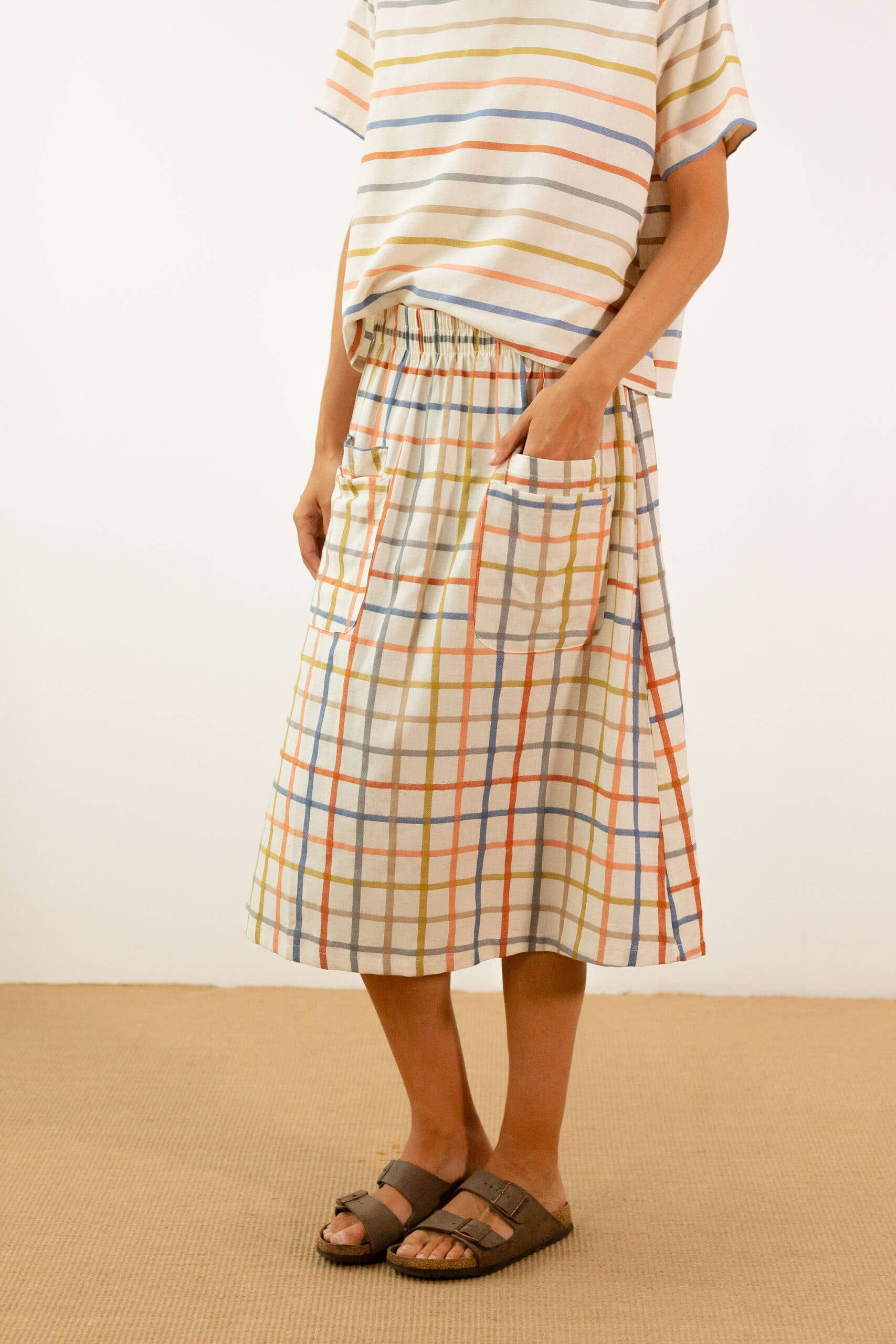 PAN Producto Básico - Wholesale Skirt - Women's - Plaid skirt4