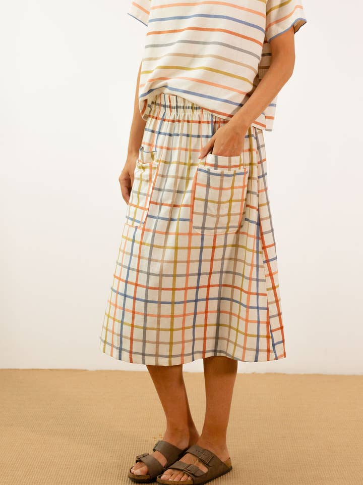 PAN Producto Básico - Wholesale Skirt - Women's - Plaid skirt4