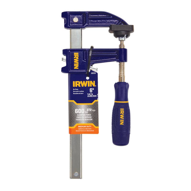 Everyday Supply Co - Wholesale Handy Tool - IRWIN - Irwin 6 in. X 2-1/2 in. D F Clamp0