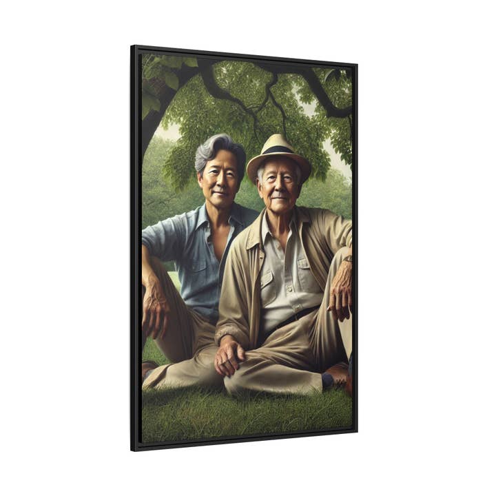 Walt & Pete - Wholesale Painting/Drawing - Missing Art Studies - Grant 05815