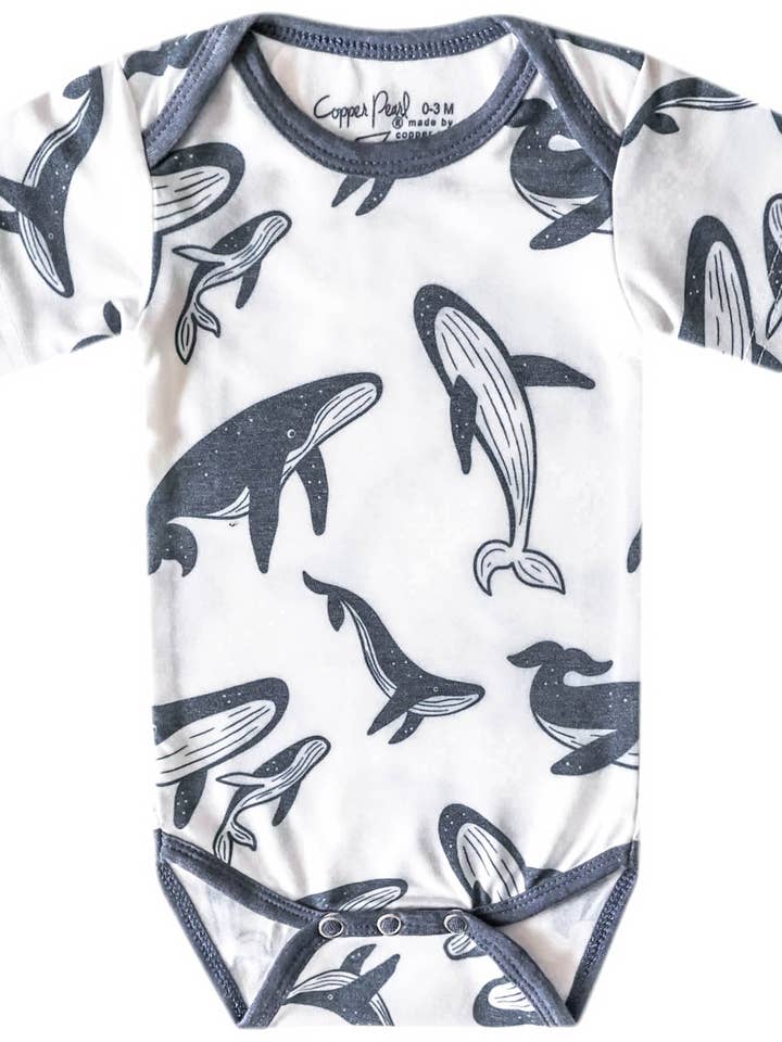 Copper Pearl - Wholesale Bodysuit (Non-Footed) - Baby - Short Sleeve Bodysuit - Cove