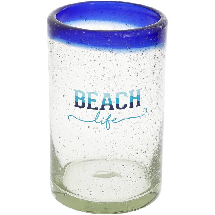 Beach Life - 15 oz Bubble Glass for wholesale by Pavilion