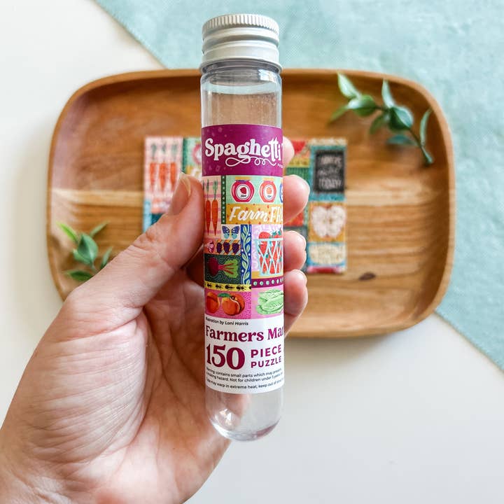 Spaghetti Tree Puzzles and Games - Wholesale Puzzle - Adult - Farmers Market 150 Pc Mini Puzzle3