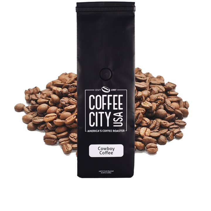 Coffee City USA – Engroshandel Kaffebønner – 1 pund taske Cowboy Kaffe