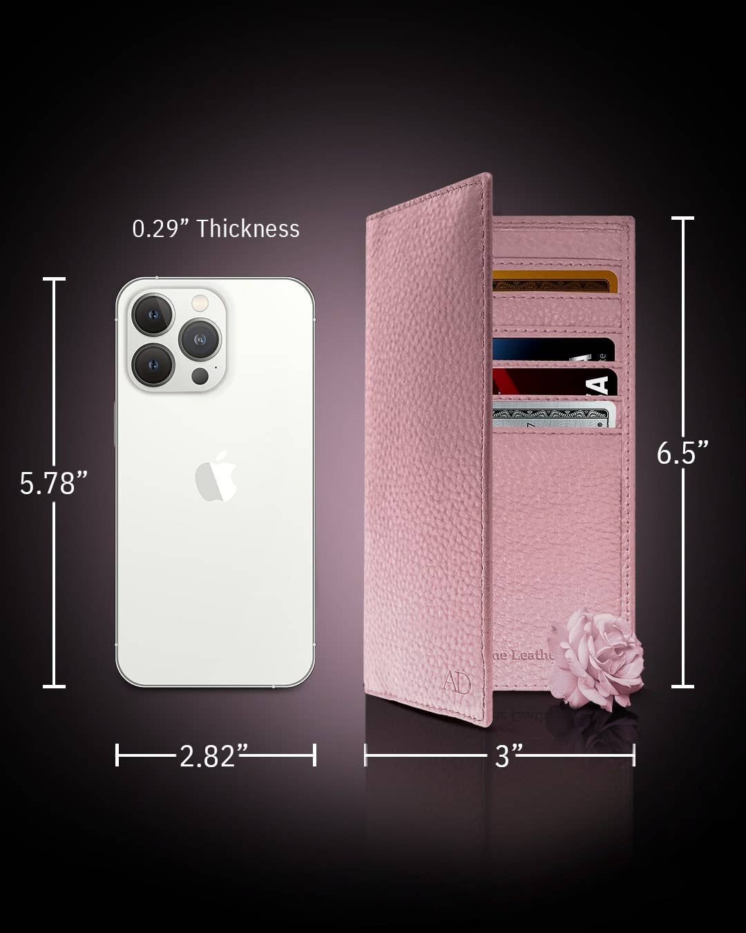 Access Denied Accessories - Wholesale Wallet - Unisex - Genuine Leather Checkbook Cover For Women &Men RFID Blocking51