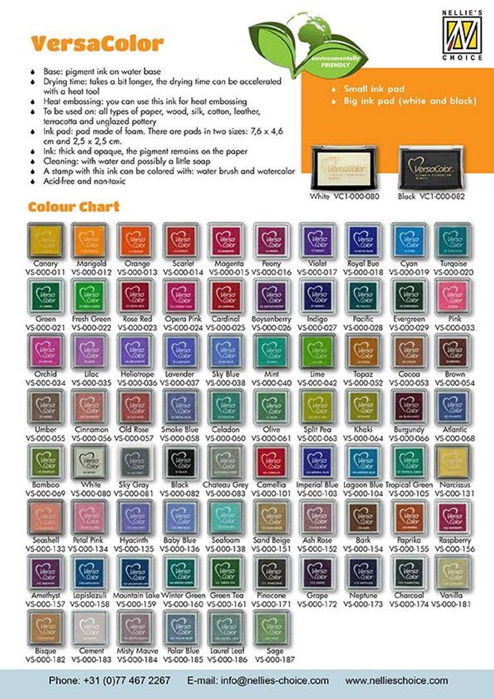 Ecstasy Crafts Distributing - Wholesale Craft Supplies - Versacolor Ink Pad78