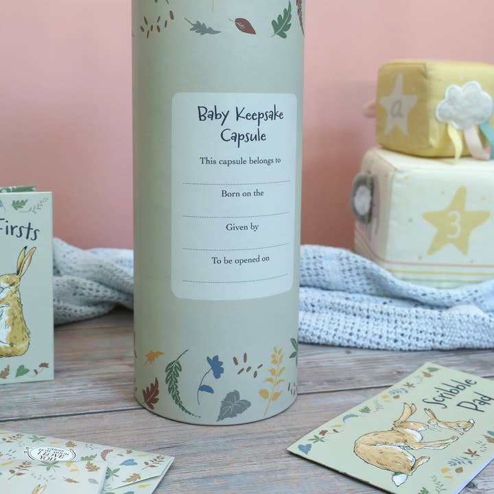 Robert Frederick Ltd - Wholesale Milestone Art/Keepsake - Kids & Baby - Guess How Much I Love You Baby Keepsake Capsule
