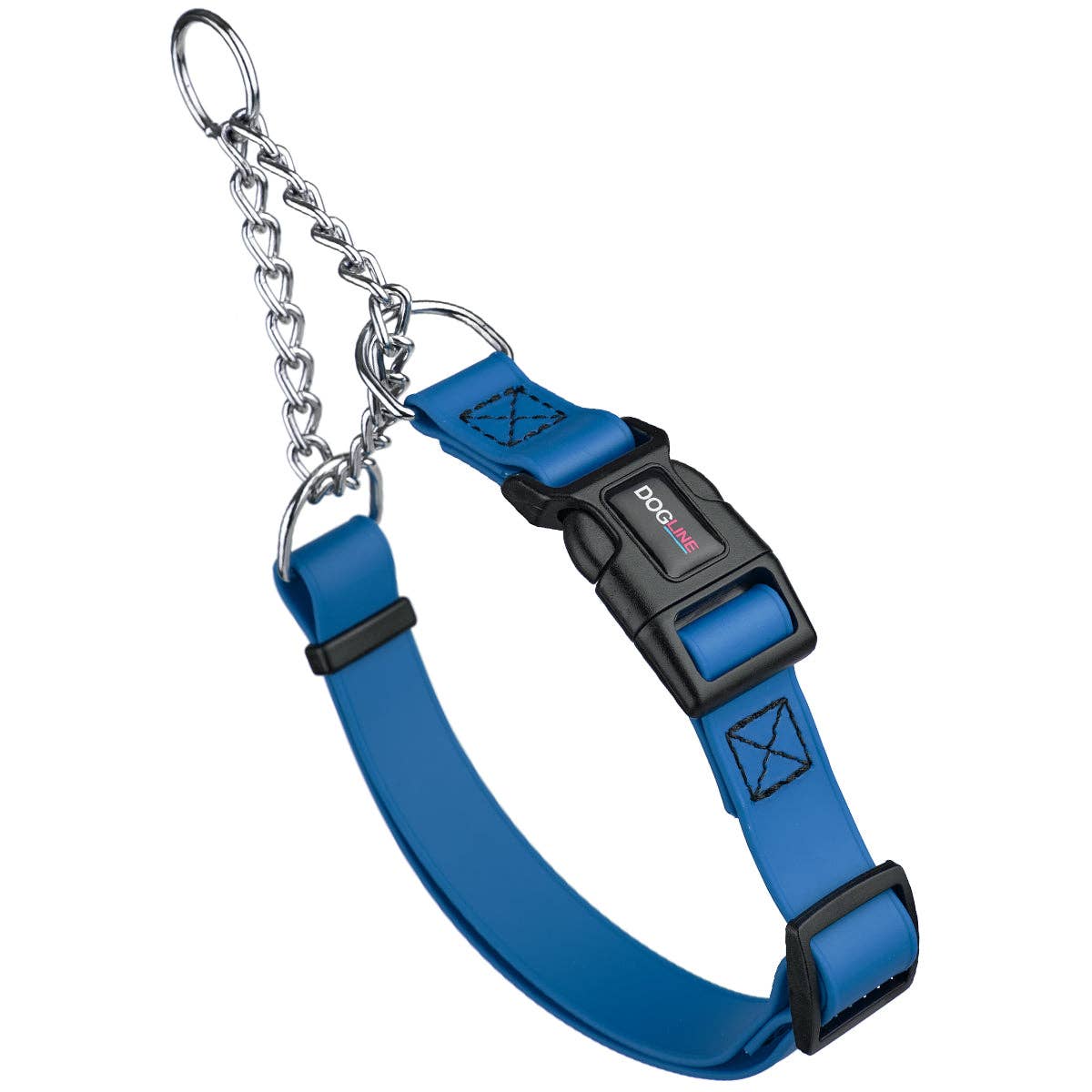 Dogline - Vente Collier – chien - Collier martingale ajustable en Biothane avec boucle à dégagement rapide1