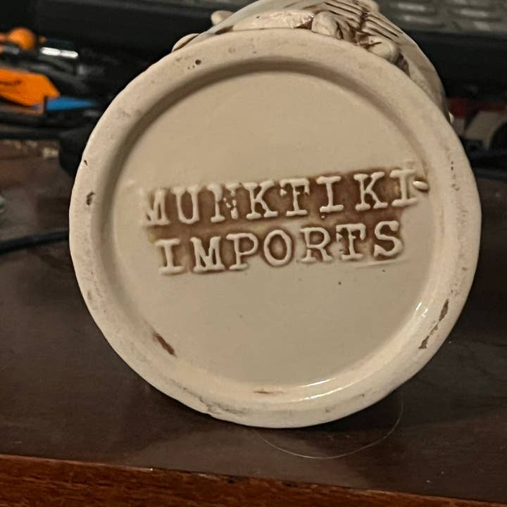 Surfside Sips - Wholesale Coffee Mug - Hale Pele's Cannibal Trio Tiki Mug2