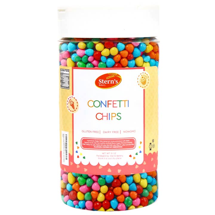 Rainbow Candy Coated Chocolate Chips for wholesale by Stern's Online