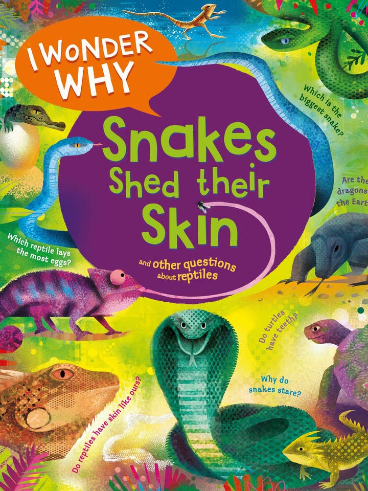 I Wonder Why Snakes Shed Skin: Questions About Reptiles for wholesale by Macmillan Publishers