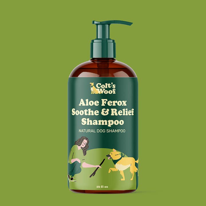 Aloe Ferox Soothe & Relief Shampoo | 99% Natural for wholesale by Colt's Woof