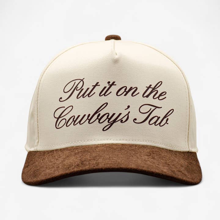 Cappello con Visiera in Camoscio Cowboy's Tab per la vendita all'ingrosso da parte di Old Town Social Club