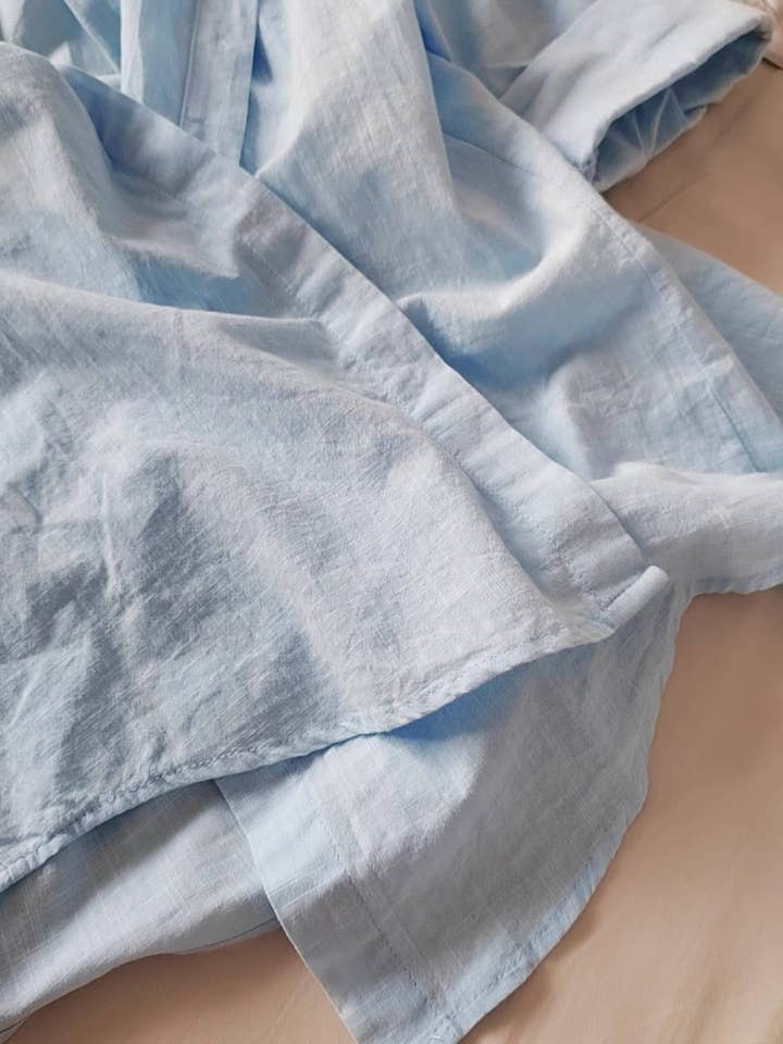 HIDDENBRAND - Wholesale Button Down Shirt - Women's - cotton linen blend button down shirt11