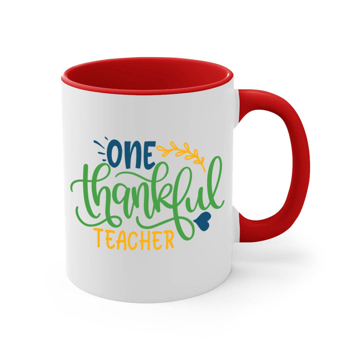 Mugs R Us - Vendita all'ingrosso Tazza - one thankful teacher Style 156#- Tazza da insegnante/tazza da caffè6