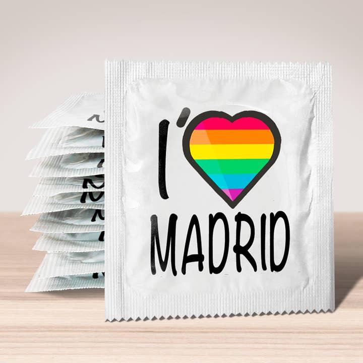 I Love Madrid (rainbow flag) for wholesale by CALLVIN