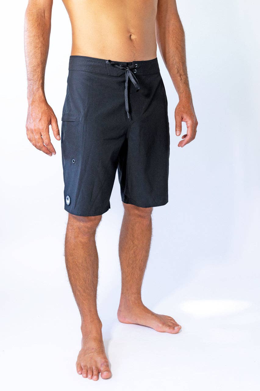 Maui Rippers – wholesale Badshorts - Herr – Core Black 21" stretchboardshorts4