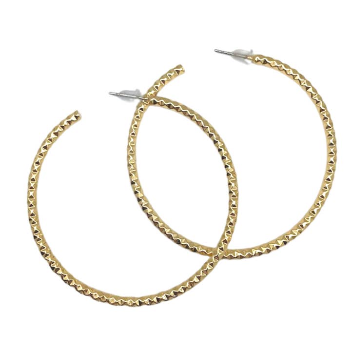 Luna Hoop Earrings for wholesale by Allie Beads
