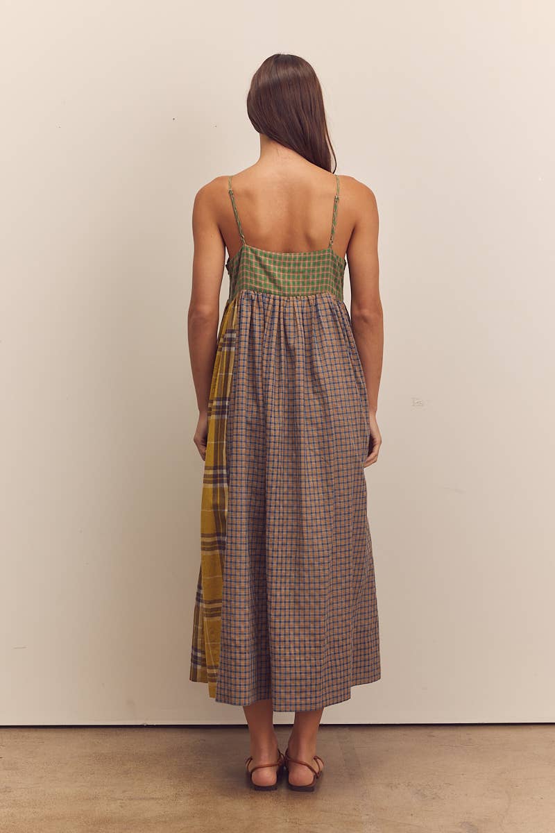 Multi Colored Contrast cami dress for wholesale on Faire8