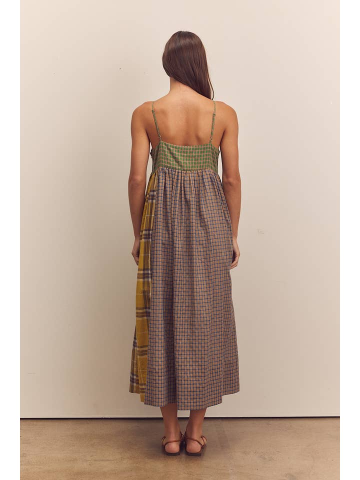 Multi Colored Contrast cami dress for wholesale on Faire8