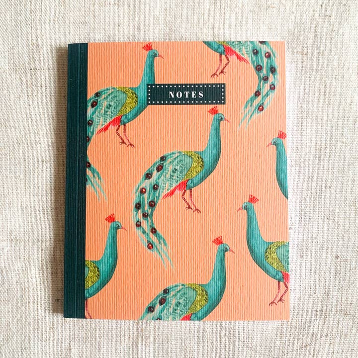 Lille Notesbog - Påfuglene 🦚 for engroshandel hos Bleu Coquille