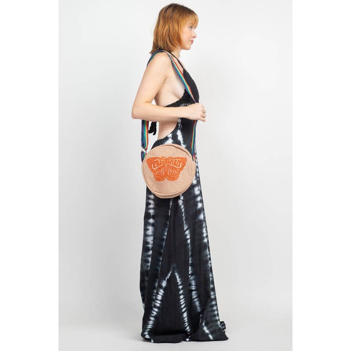 Lakhays Collection Inc. – Großhandel Umhängetasche - Damen – Böhmische runde Umhängetasche2