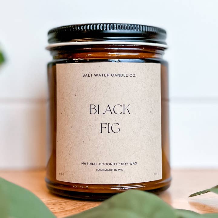 Black Fig for wholesale by Salt Water Candle Co.