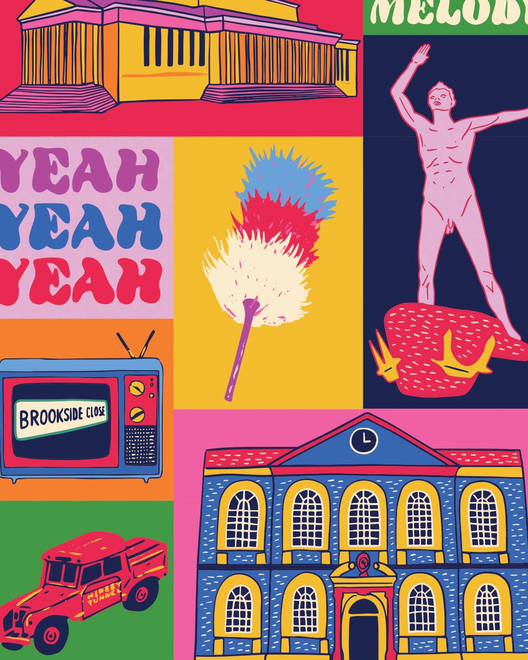 Lost Plots - Wholesale Art Print - City of Liverpool Poster - Liverpool England Art Print1