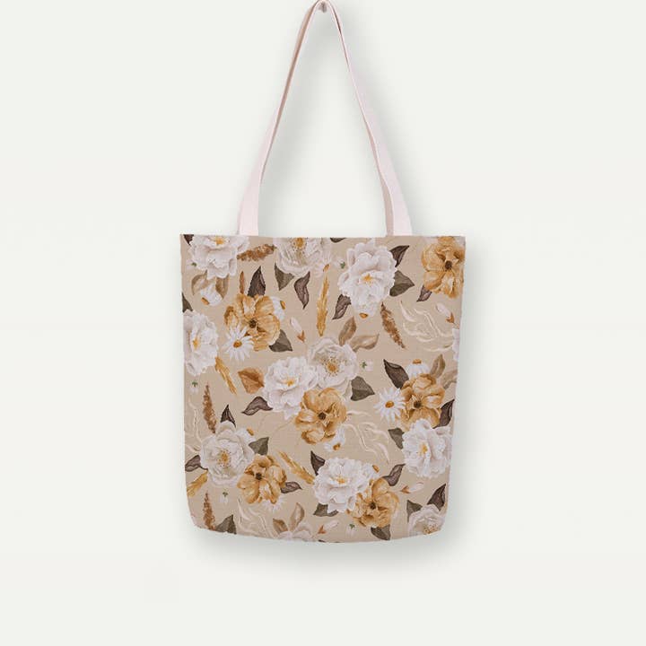 Nocturnal Floral 5 Tote Bag, Handbag for wholesale by Study Room