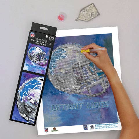 NFL Detroit Lions diamantmalerhåndværkssæt for engroshandel hos Sporticulture