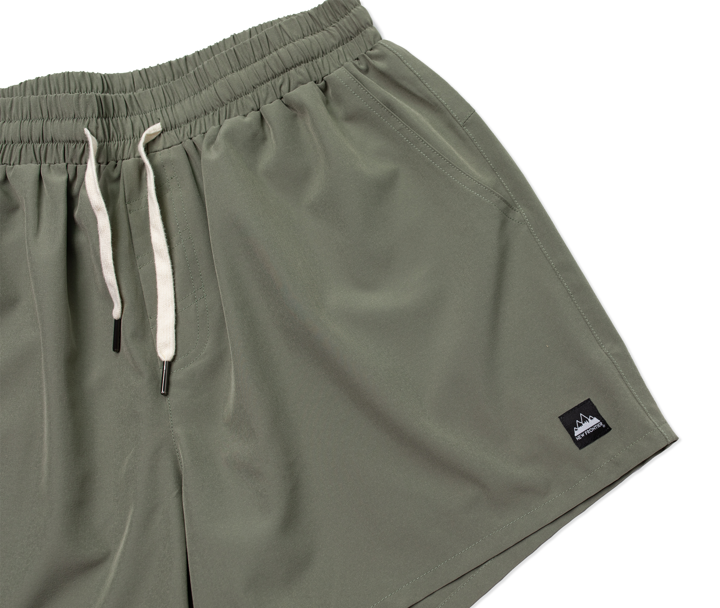 New Frontier - Wholesale Athletic Shorts - Men's - Men’s All Day 5" Short (Mineral)5