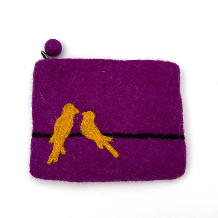 Women of the Cloud Forest - Venta al por mayor Monedero - Mujer - Monedero de fieltro Two Birds on Line