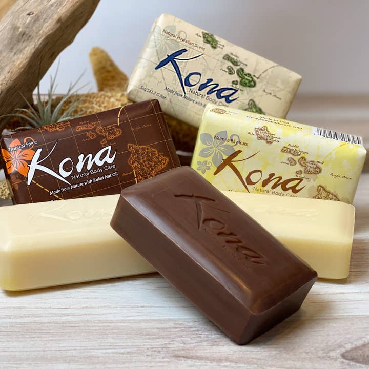 Kona Natural Body Care Bar Soap for wholesale by Kona Body Care