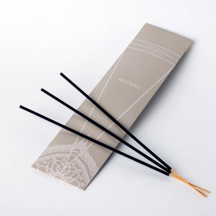 Ascent Sandalwood Incense – Meditative & Sustainably Made for wholesale by Between Heaven & Earth Mfg.