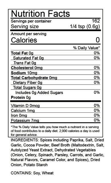 DEER CAMP® Coffee Roasting Company & Outfitters - Wholesale Dried Spice Mix - DEER CAMP® BUCKIN GOOD™ CHILI SEASONING MIX 5 oz.1