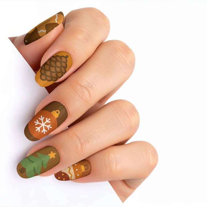 FYNE BODY - Wholesale Press-on/fake nails - Hot Cocoa Christmas Press-On Nails54