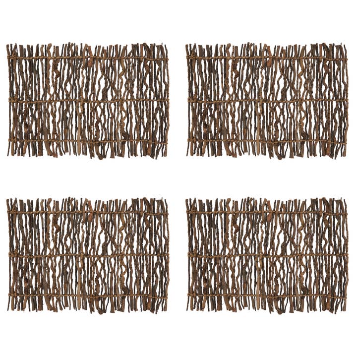 Natural Twig Placemat for wholesale on Faire