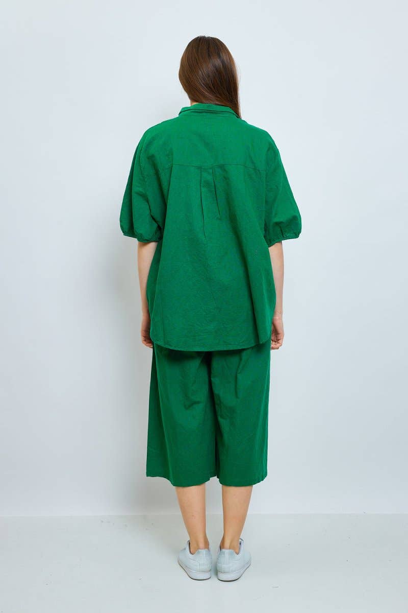 BELLA BLUE - Vente Chemise à col boutonné – femme - Top - D579-H035