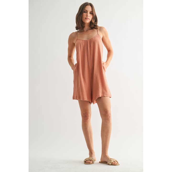 FUN2FUN - Wholesale Jumpsuit - Women's - SOLID ROMPER