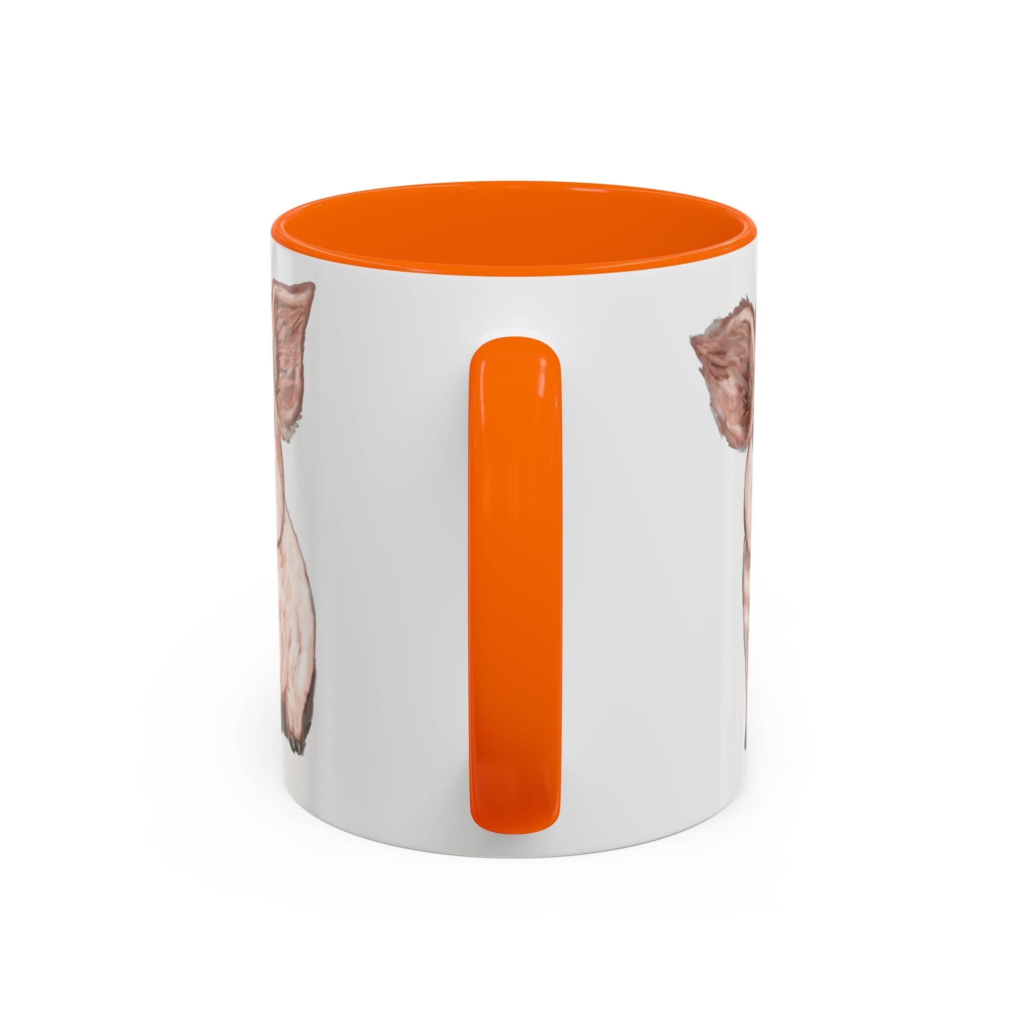 Blue Cava - Wholesale Coffee Mug - Adorable Piglet Two Tone Ceramic Mug - 11 oz & 15 oz36